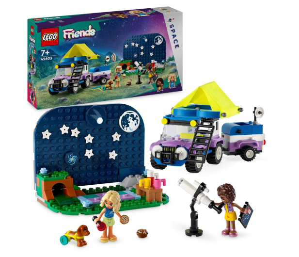 LEGO Friends 42603 Kamper z mobilnym obserwatorium gwiazd - 1202675 - zdjęcie 2